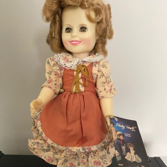 1983 Shirley Temple Suzannah of the Mounties Doll -  Vinyl 12" with Stand - Picture 1 of 6